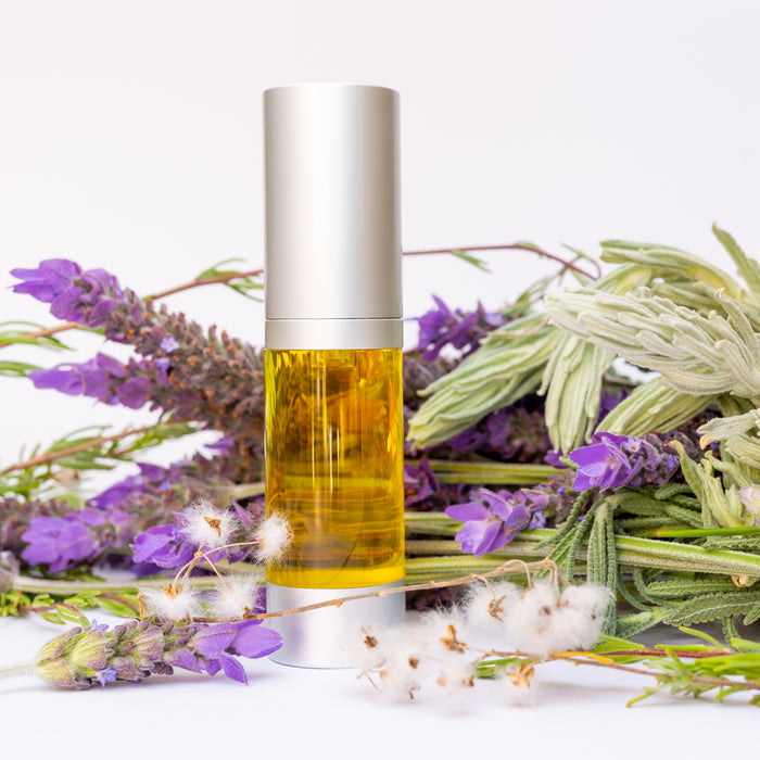 Botanical Face Oil with CBD - Peach & Moon Organics