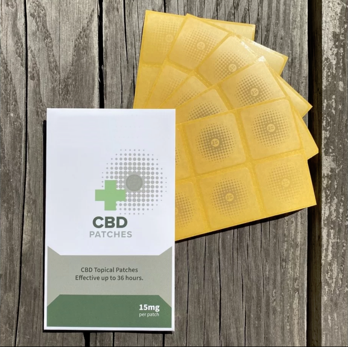 Cbd Patches 18x15mg — Peach And Moon Organics