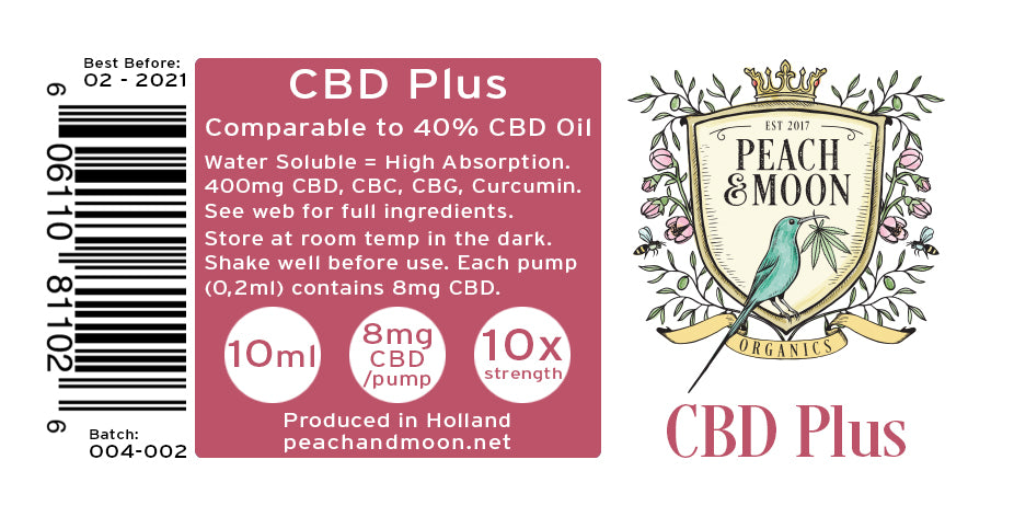 CBD Plus and Healing Hemp Cream Set - Peach & Moon Organics