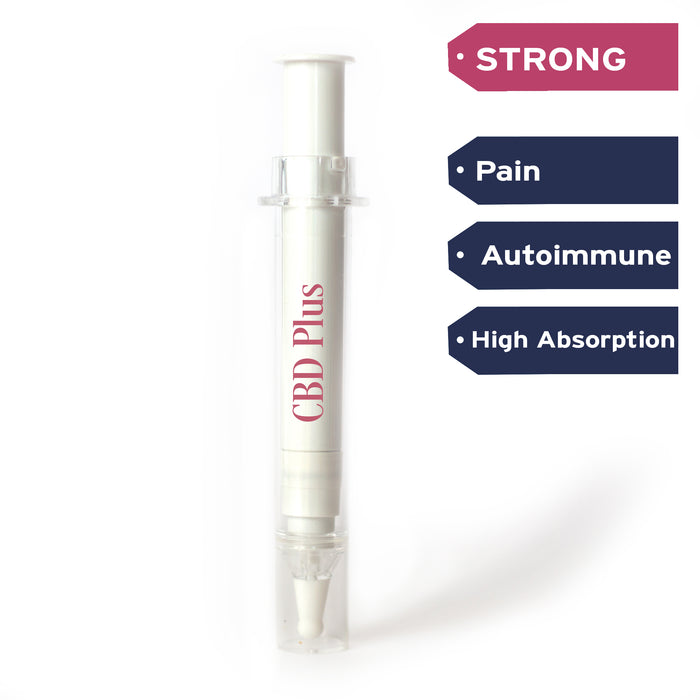 CBD Plus Airless Pump (Water-Soluble, High Strength) - Peach & Moon Organics