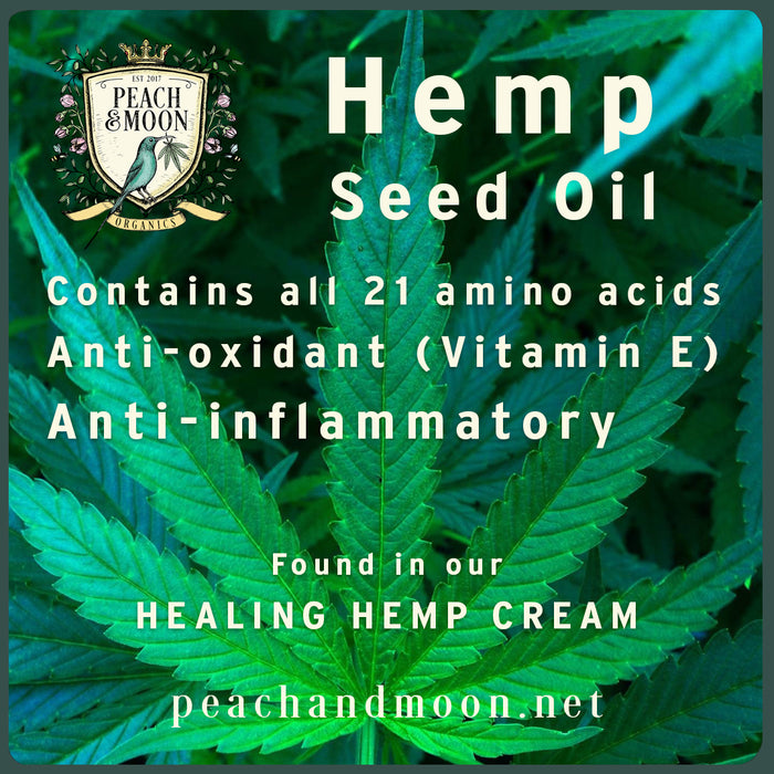 Healing Hemp Cream - Peach & Moon Organics