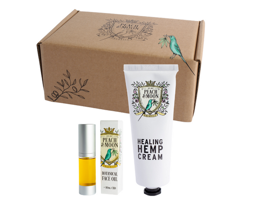 Gift Box: Happy Skin Essentials - Peach & Moon Organics